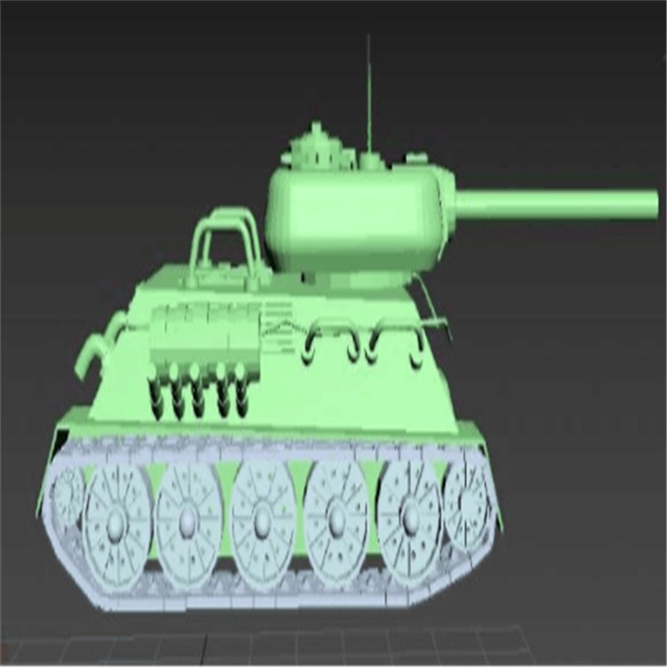 德江充气军用坦克模型
